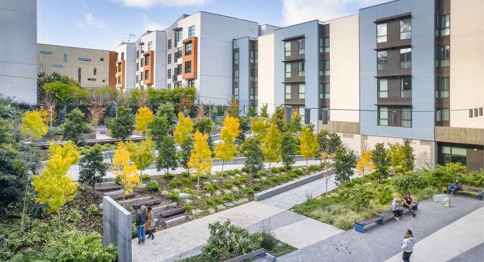 2021 asla residential design award of excellence edwin m lee apartments gls landscape architecture