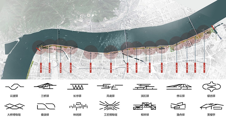 Hangzhou Riverfront Public Space the Changting Station by Original Design Studio TJAD