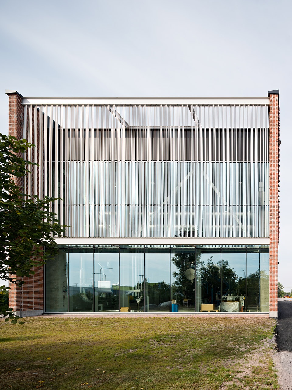 Vuosaari Heat Pump Building by Virkkunen Co Architects Ltd