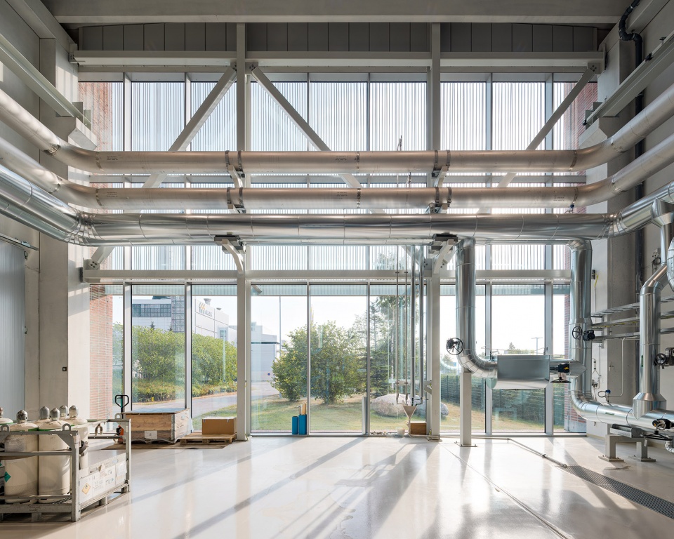Vuosaari Heat Pump Building by Virkkunen Co Architects Ltd
