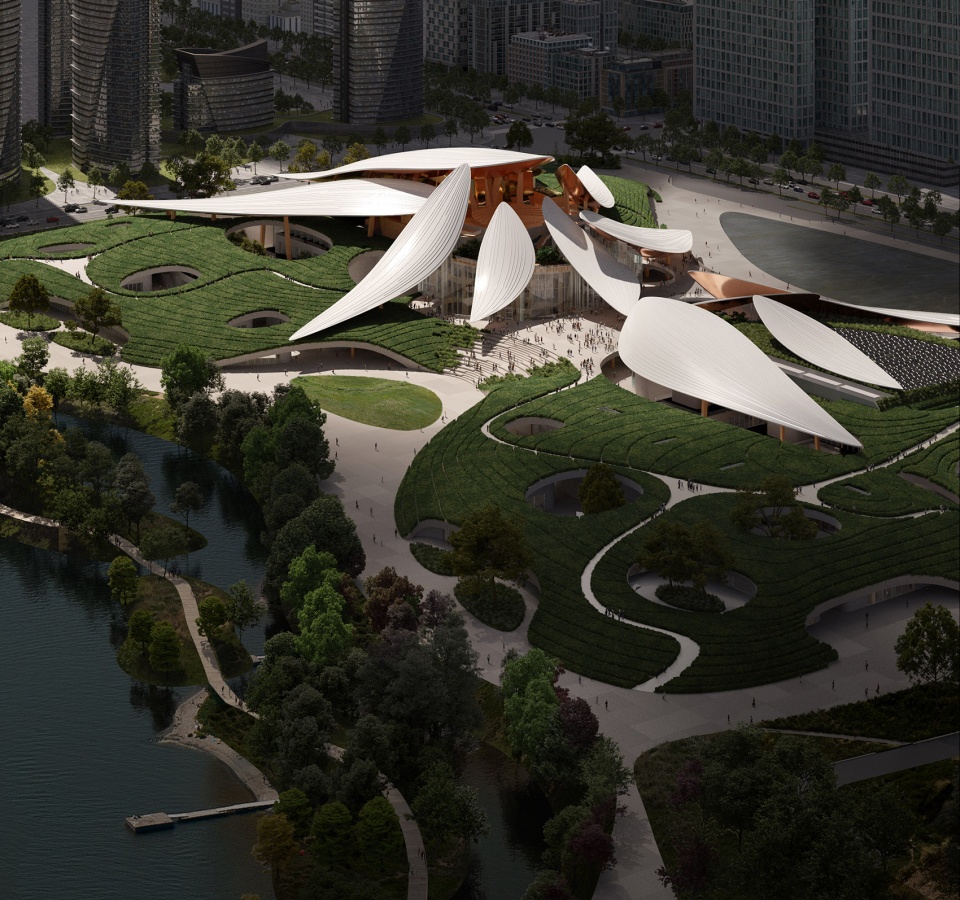 anji culture and art center by mad