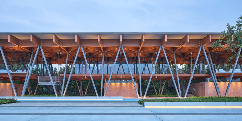 Hangzhou Riverfront Public Space the Changting Station by Original Design Studio TJAD