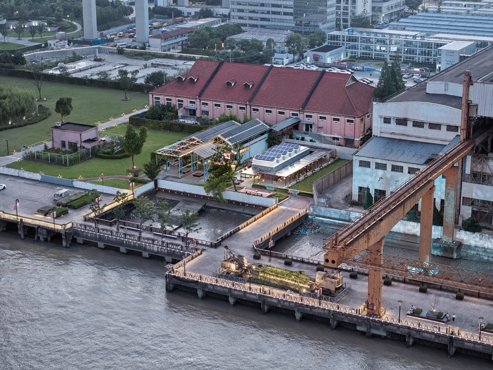 Huangpu River Yangpu Bridge Water Quality Automatic Monitoring Station Renovation by ATELIER L Tongji Architectural Design Group Co Ltd