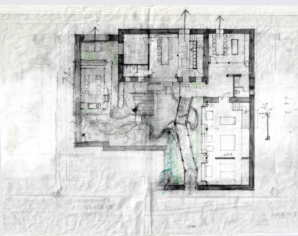 ruins cave garden by arconnect architects