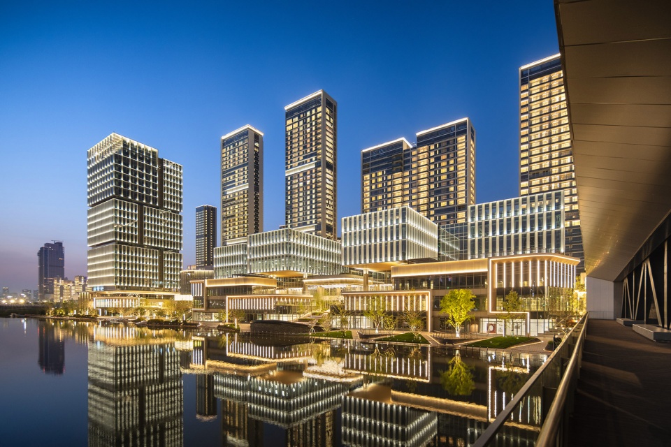 hangzhou asian games village vanke waterfront mixed use by hks