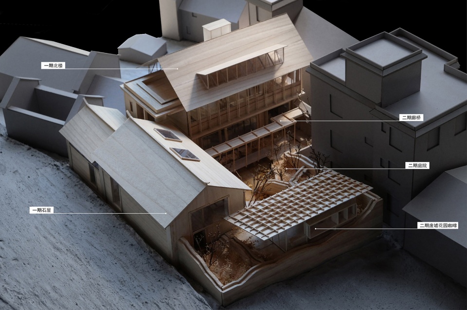 ruins cave garden by arconnect architects