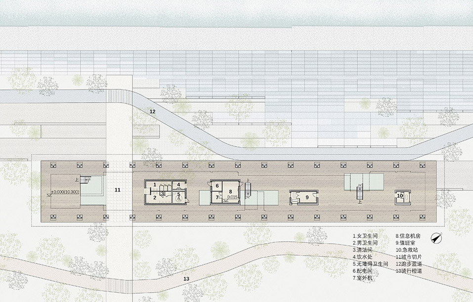 Hangzhou Riverfront Public Space the Changting Station by Original Design Studio TJAD fgo