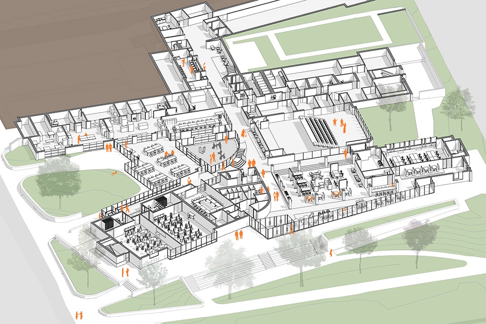 Virginia Tech Creativity and Innovation District by Hanbury