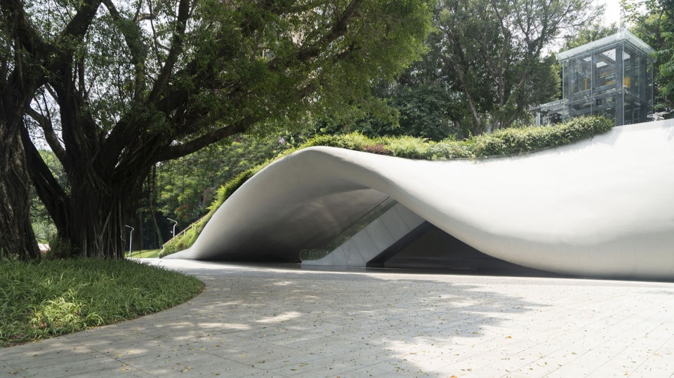 redevelopment design of the eastern entrance of shenzhen peoples park