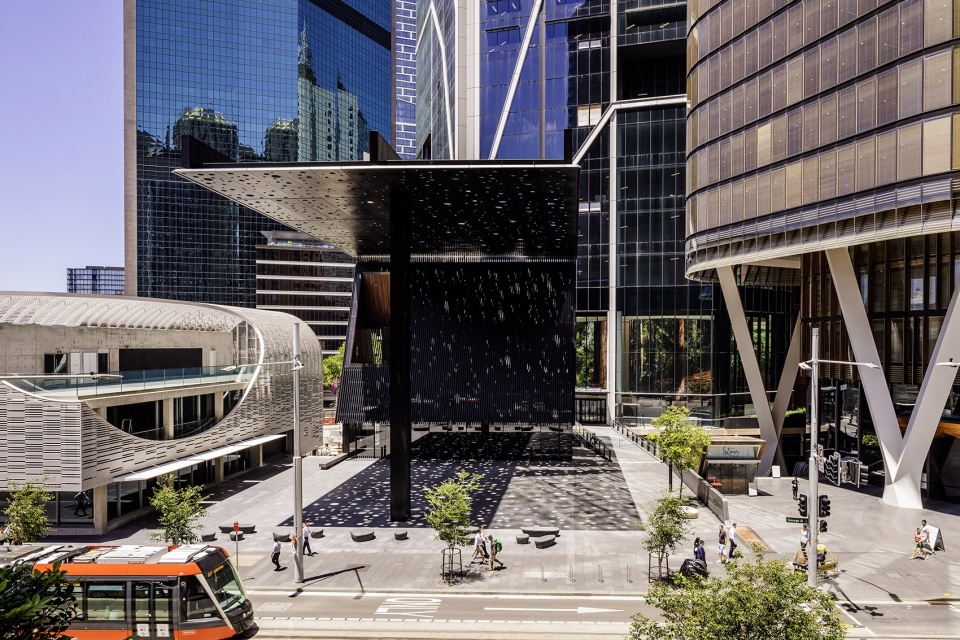 george street plaza community building by adjaye associates
