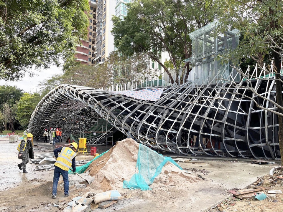 redevelopment design of the eastern entrance of shenzhen peoples park