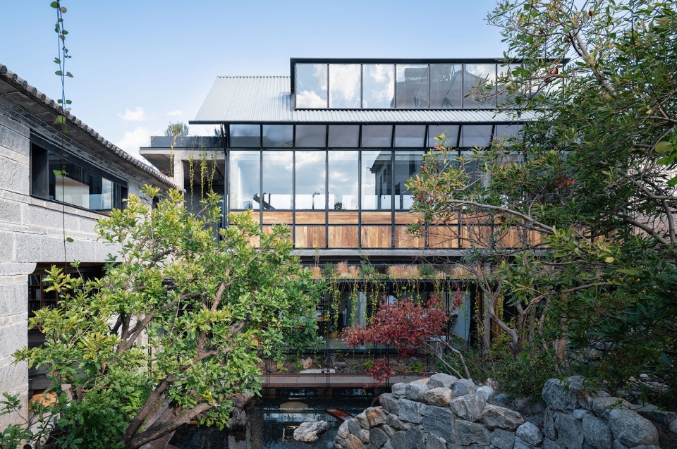 ruins cave garden by arconnect architects