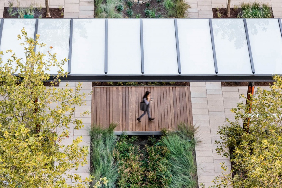 2022 asla general design award of honor from brownfield to green anchor in the assembly square district ojb