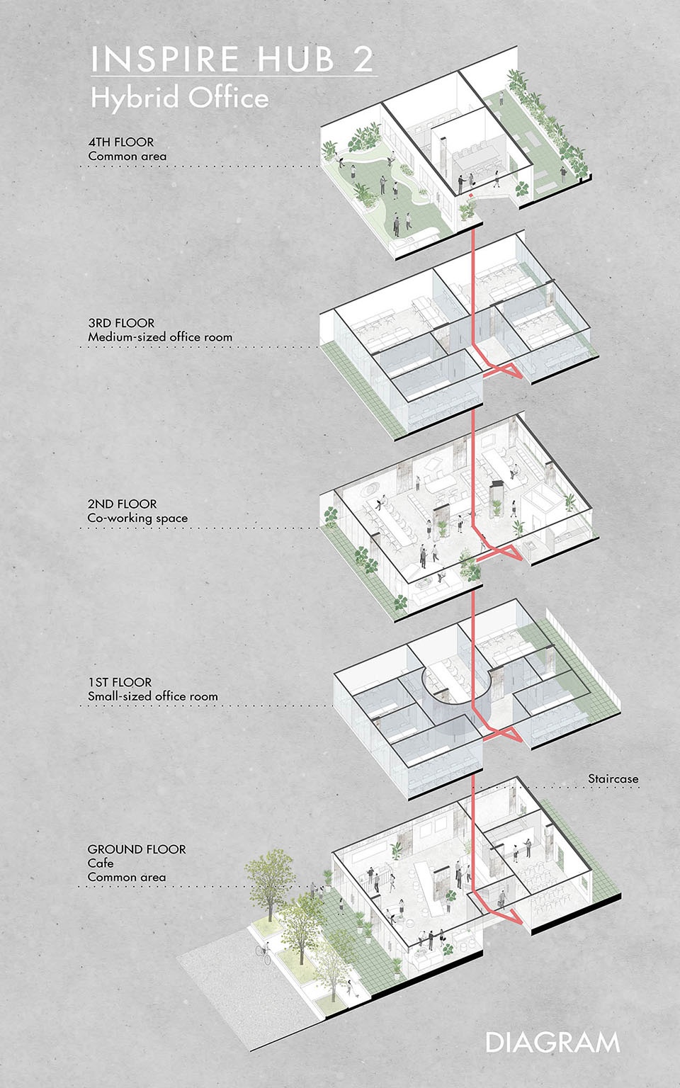 DIAGRAM inspire hub 2 hybrid office