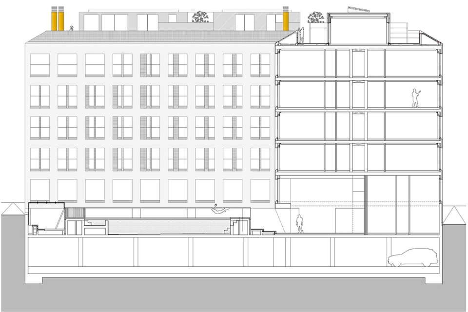 the cooperative 13 rosas resident by carbajo barrios arquitectos ymv