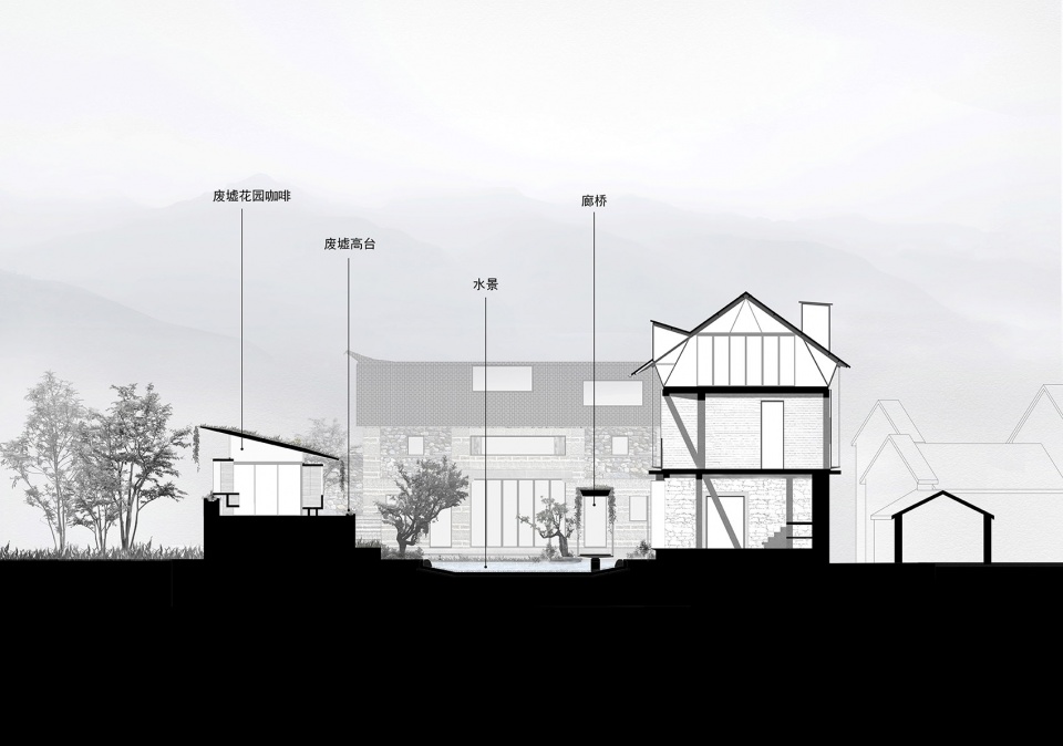 ruins cave garden by arconnect architects
