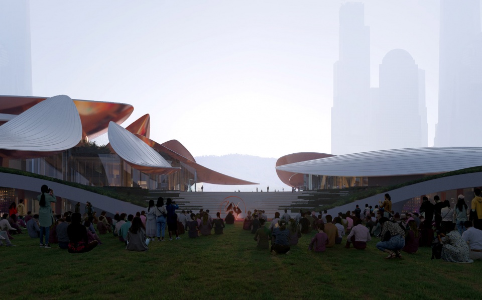 anji culture and art center by mad
