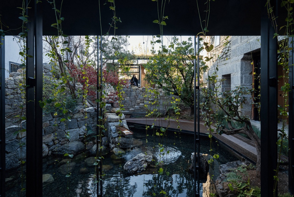 ruins cave garden by arconnect architects