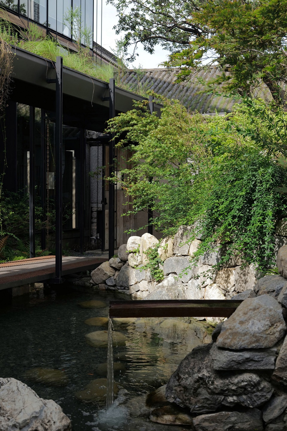 ruins cave garden by arconnect architects