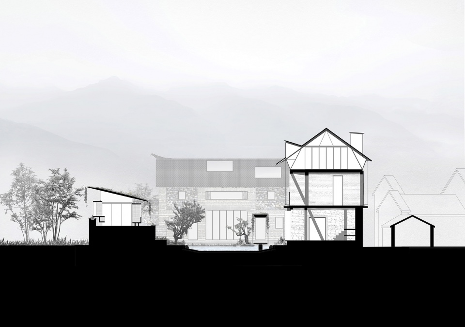 ruins cave garden by arconnect architects