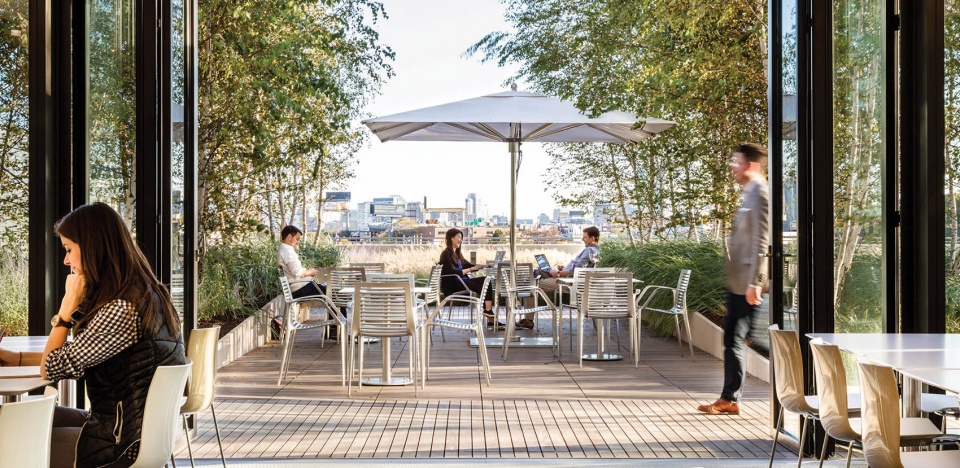 2022 asla general design award of honor from brownfield to green anchor in the assembly square district ojb