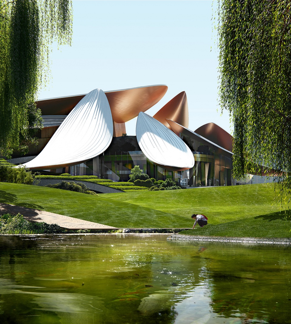 anji culture and art center by mad