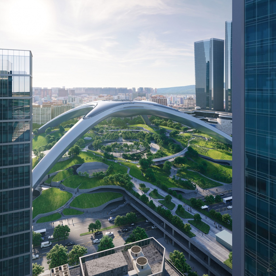 shenzhen north railway station by mad