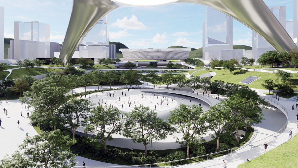 shenzhen north railway station by mad