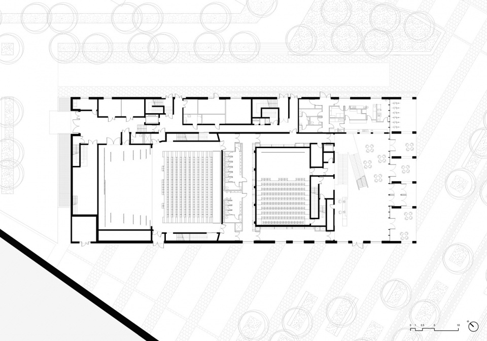 larche micheville cultural centre by k architectures