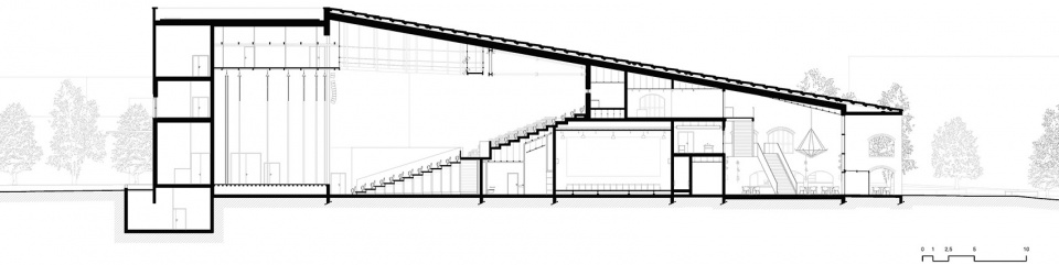 larche micheville cultural centre by k architectures