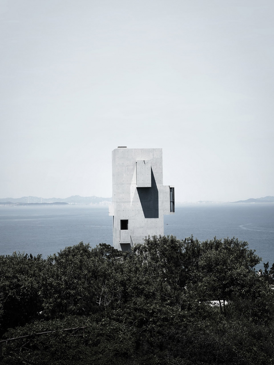 cliff cafe and tower house by trace architecture office tao