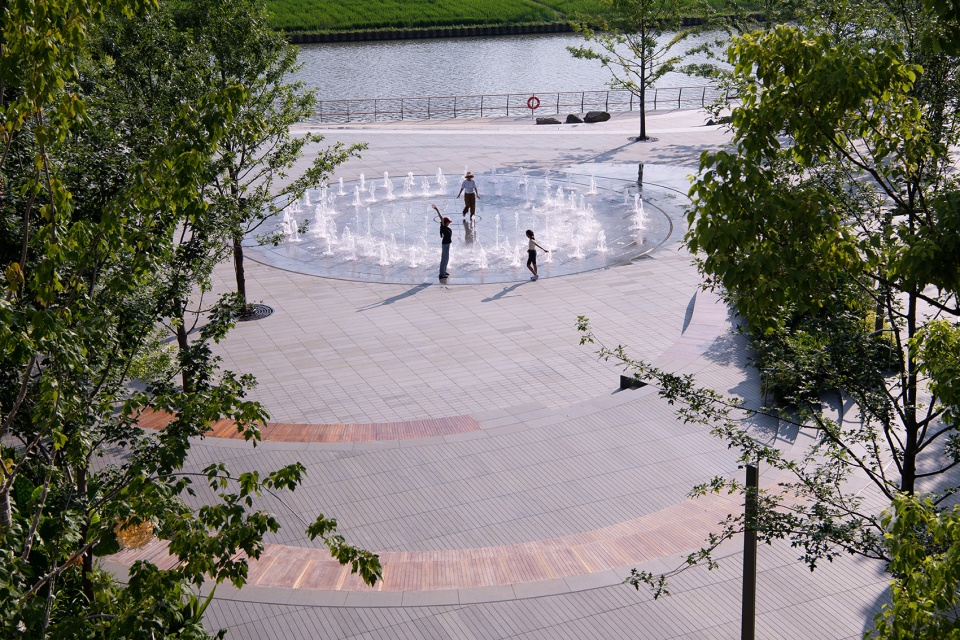hangzhou asian games village vanke waterfront mixed use hks