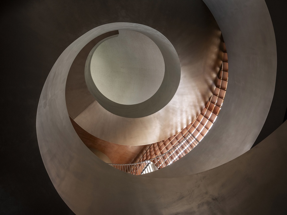 sanxia tea town exhibition center by archstudio