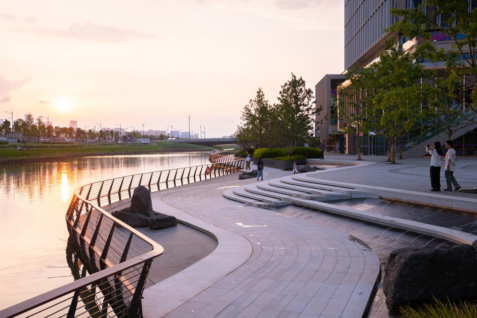hangzhou asian games village vanke waterfront mixed use hks