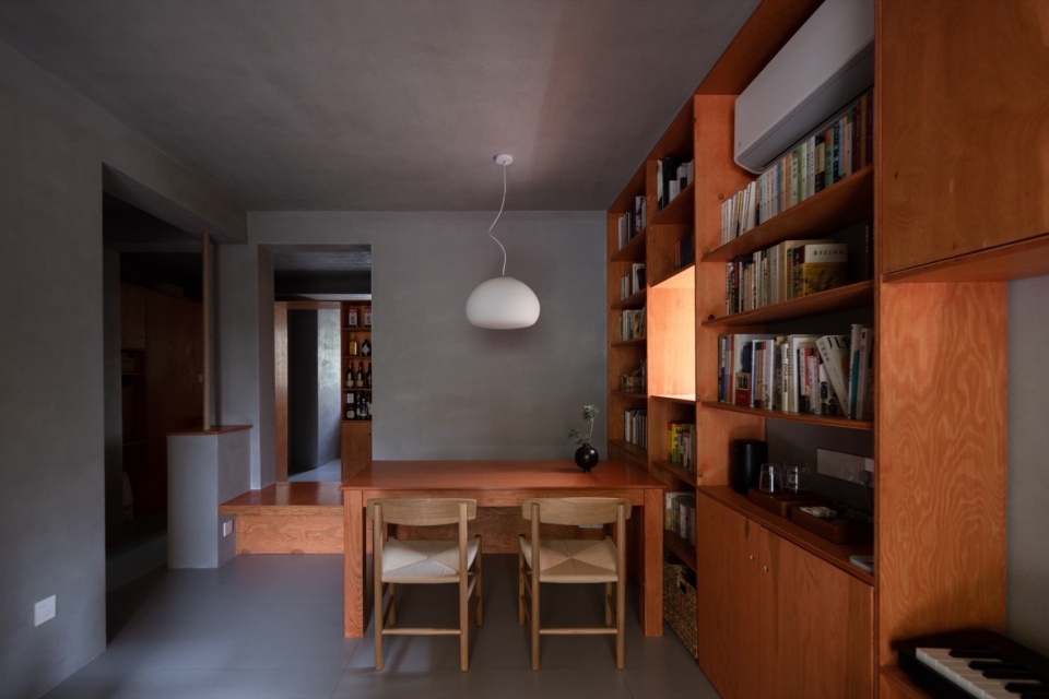 home in shimoriver 12 客餐厅©DONG建筑影像
