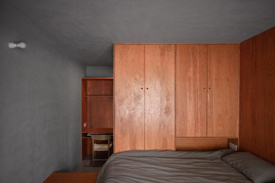 home in shimoriver 29 主卧室©DONG建筑影像