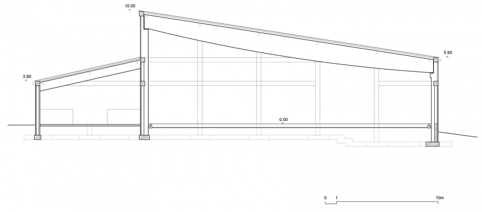 horse house section