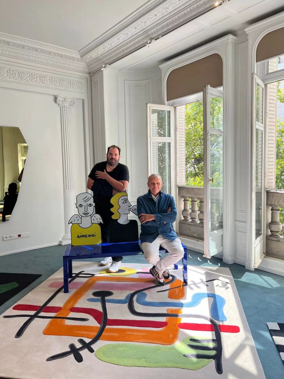 mise en seine by jean charles de castelbajac