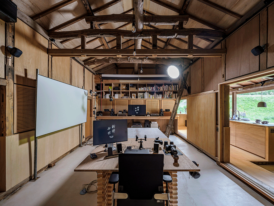 Arai mise studio by kurosawa kawara ten Architect