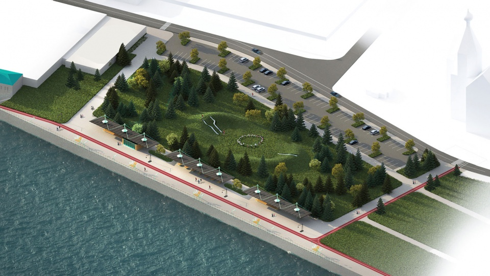 oka promenade by megabudka architecture bureau
