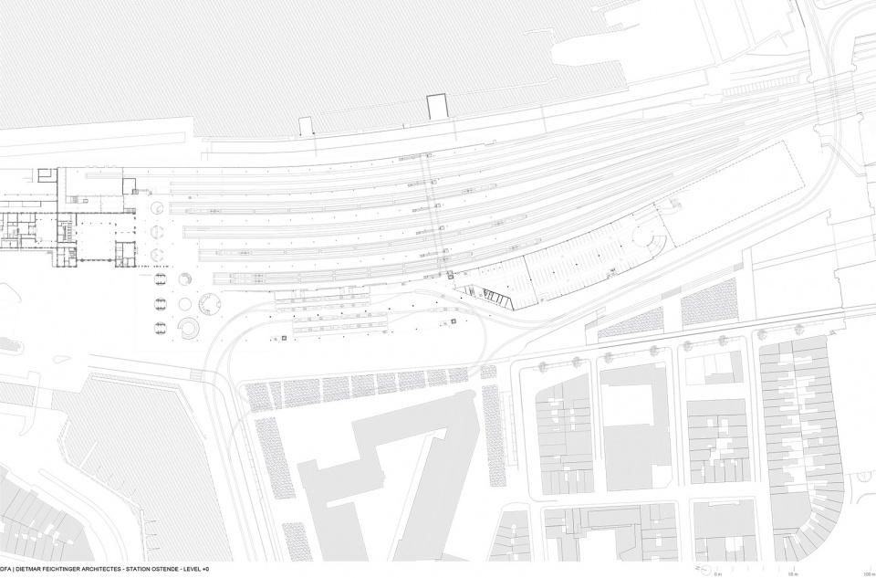 oostende station by dietmar feichtinger architectes