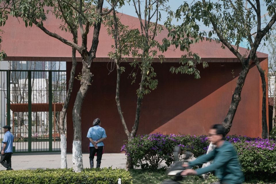 北青实验学校边界改造 蹊径设计