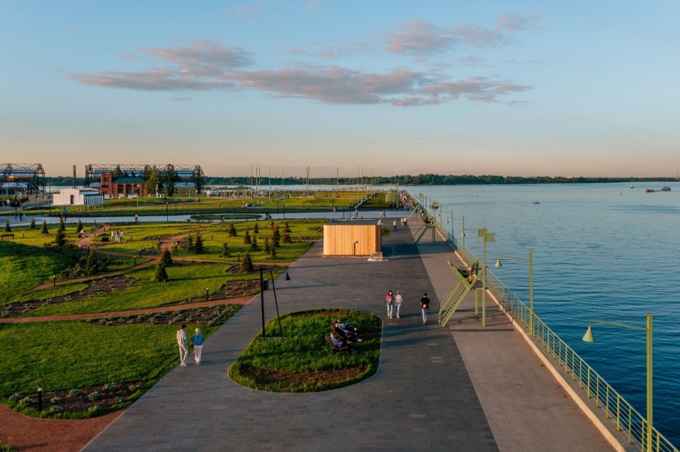 oka promenade by megabudka architecture bureau