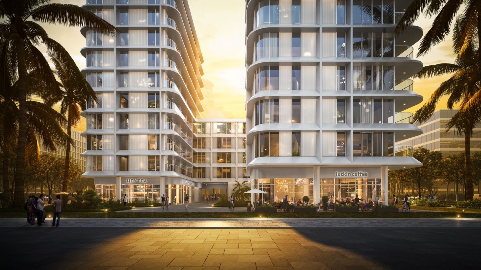 海南住宅、商业、酒店综合体Residential Commercial Hotel Complex in Hainan
