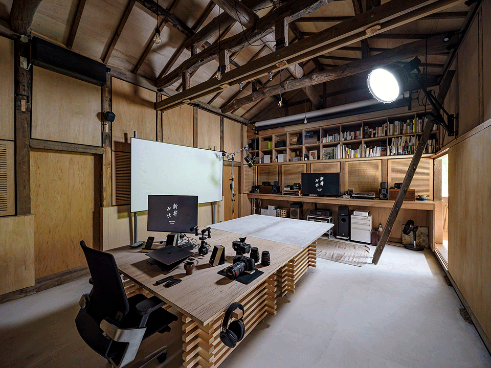 Arai mise studio by kurosawa kawara ten Architect