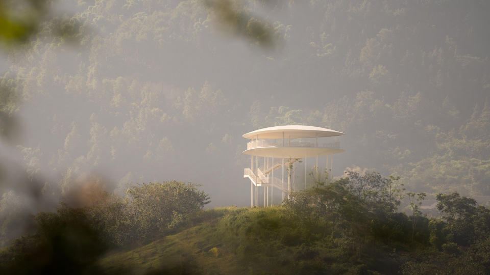 Chongqing Mingyue Lake Landscape Tower China by gad