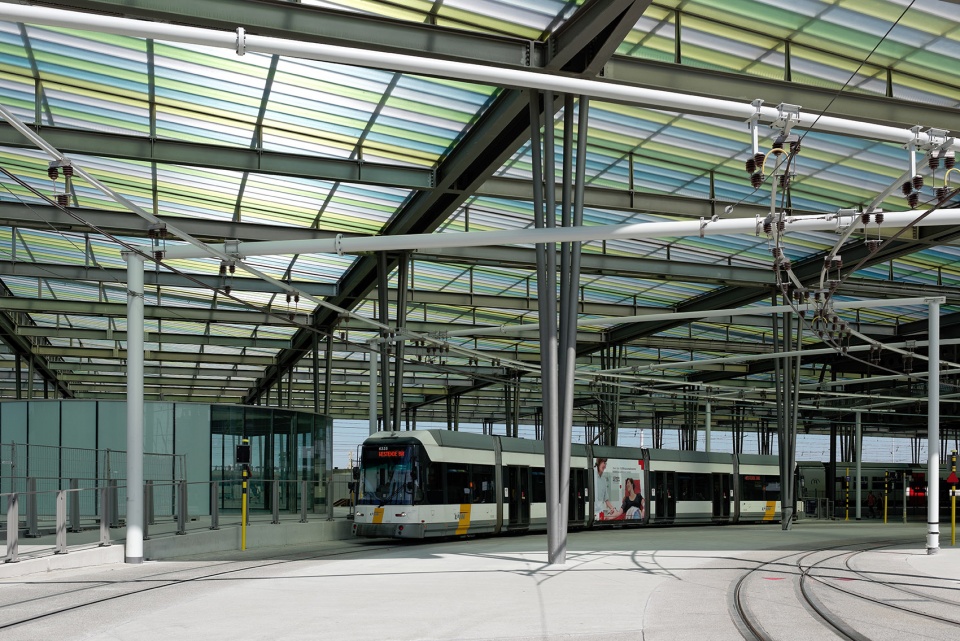 oostende station by dietmar feichtinger architectes