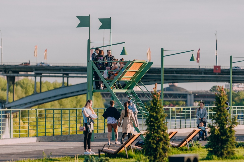 oka promenade by megabudka architecture bureau