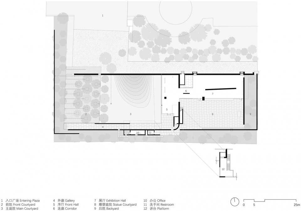 taoyiqiu memorial by atelier deshaus