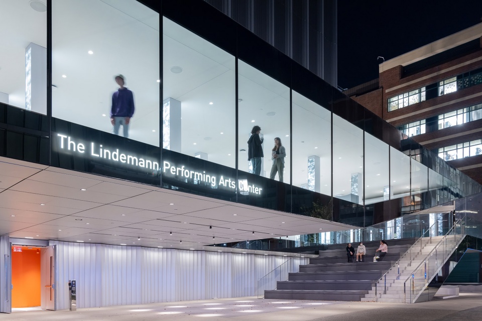 The Lindemann Performing Arts Center by REX